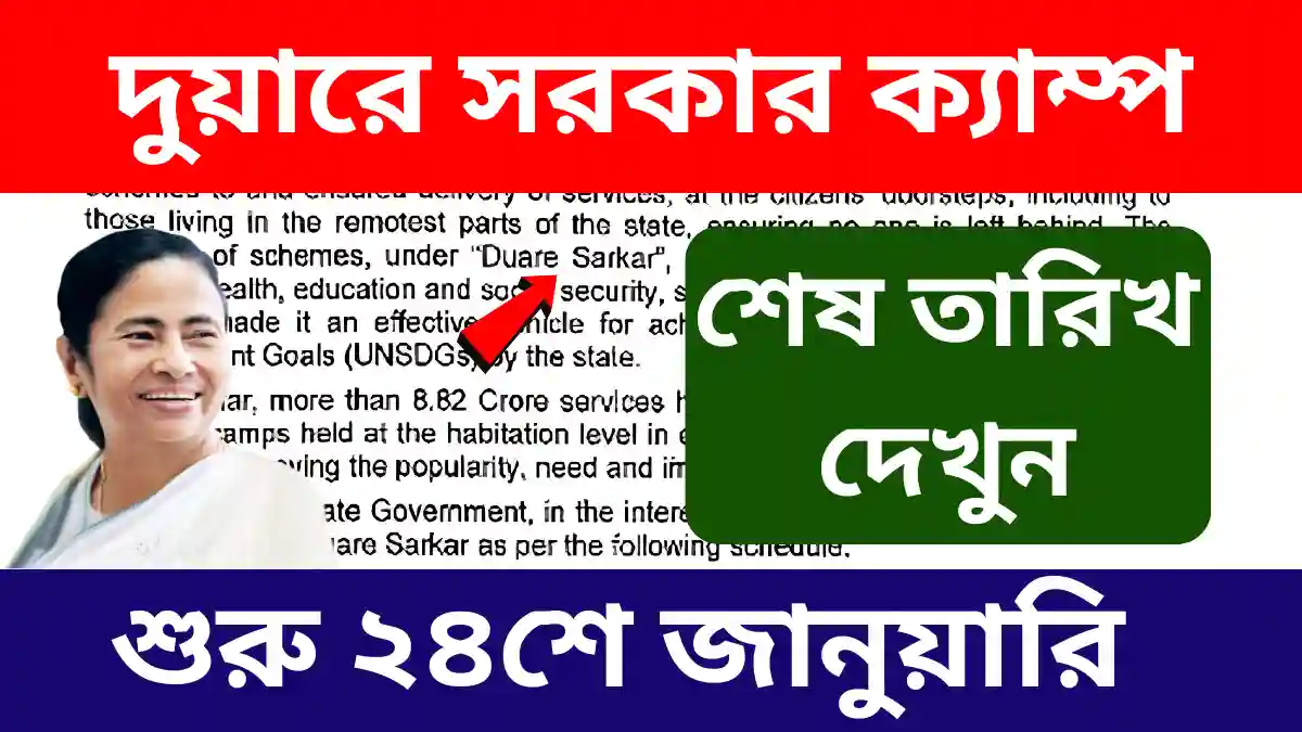 Duare Sarkar Camp 24 January