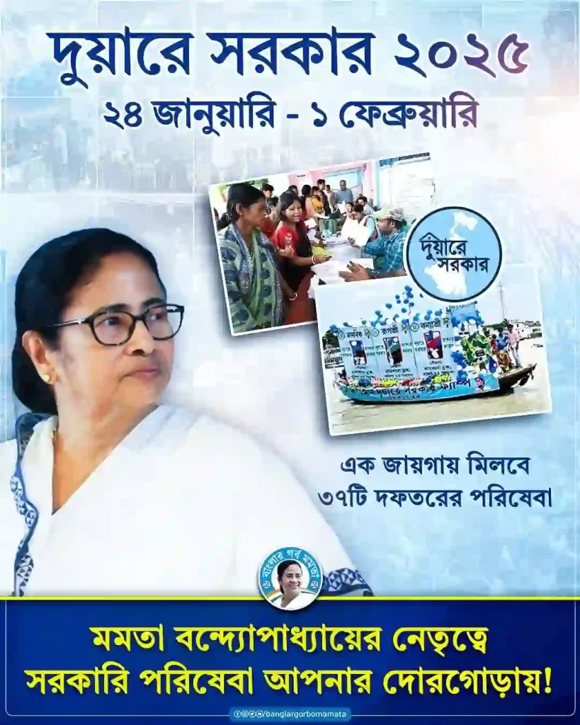 Duare Sarkar Camp Upcoming 24th Januar