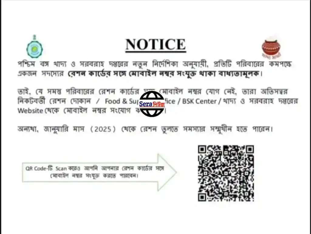Ration Mobile Number Link
